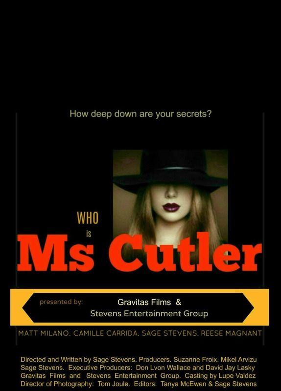 Ms Cutler, mscutler, mscutlerthefilm, short film. film festivals, sage stevens, sagestevens, actress, sage actress, 